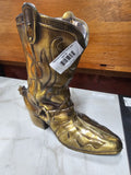 tall brass cowboy boot spur